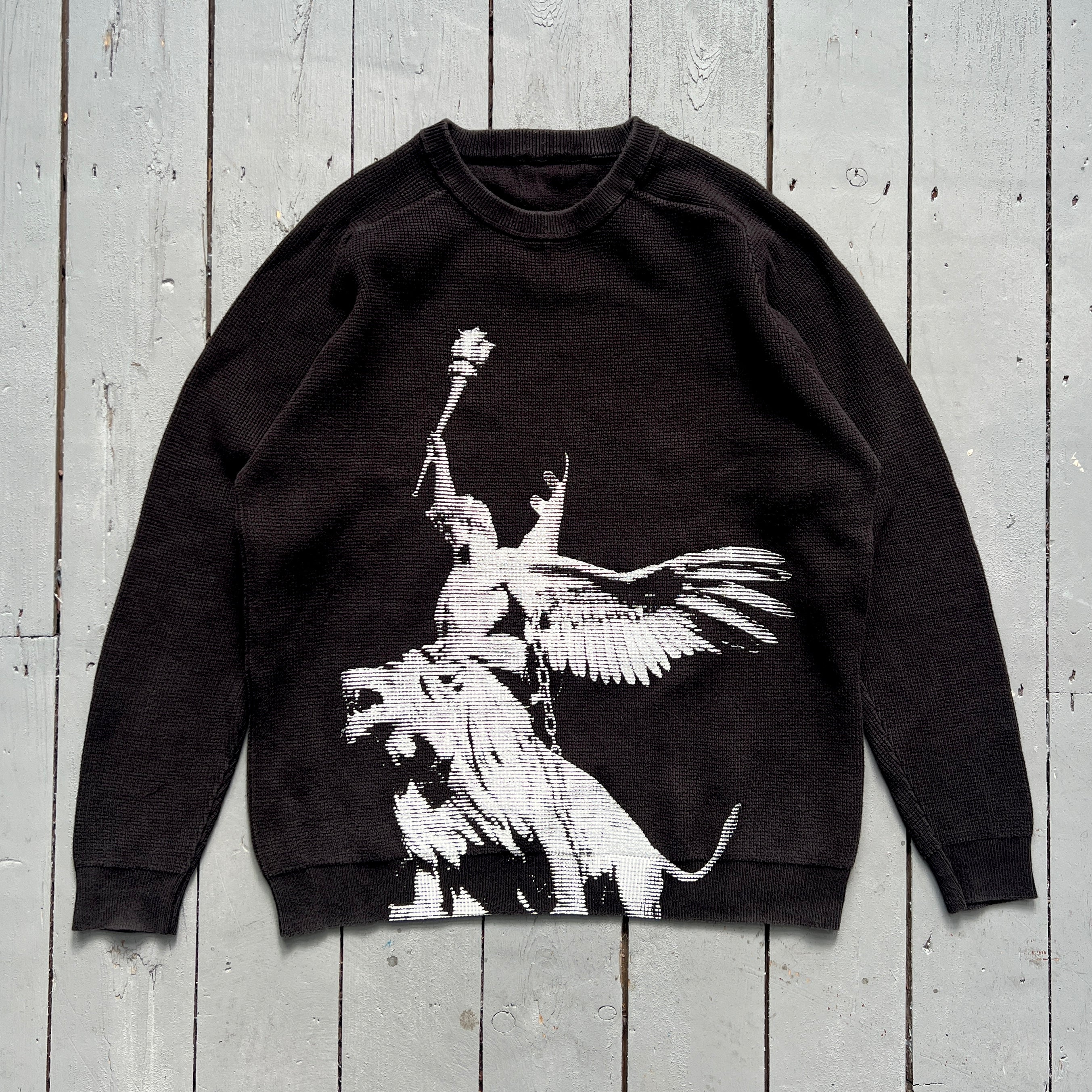 BLACK PROMETHEUS WAFFLE KNIT [M/L]