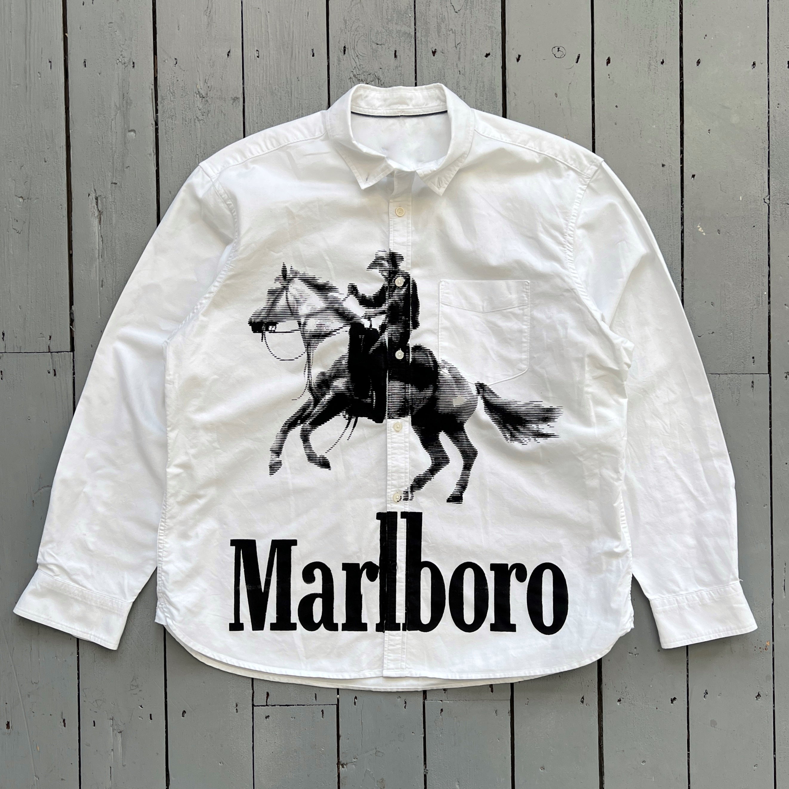 WHITE MARLB SHIRT