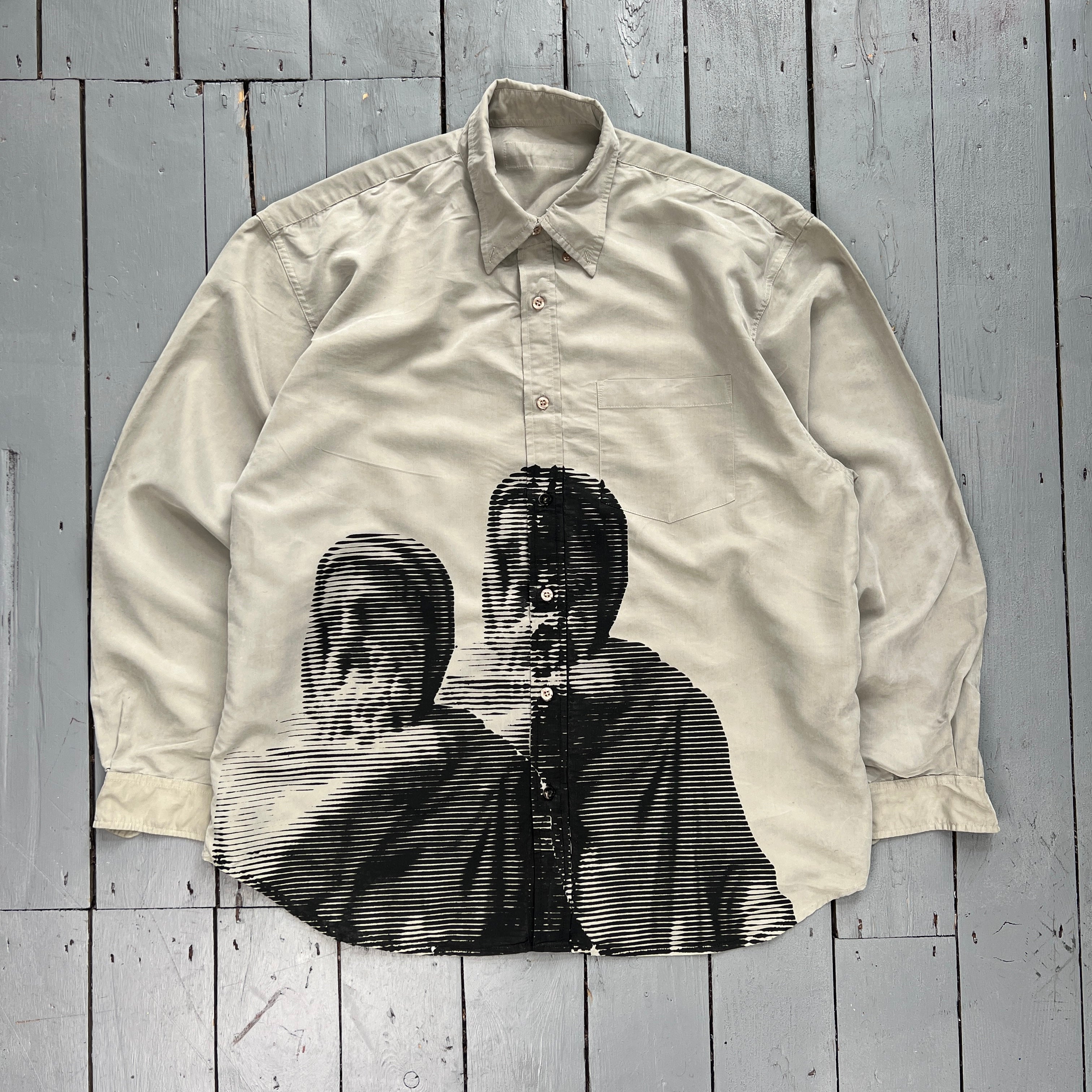 GREY SOCRATES SHIRT [XL]