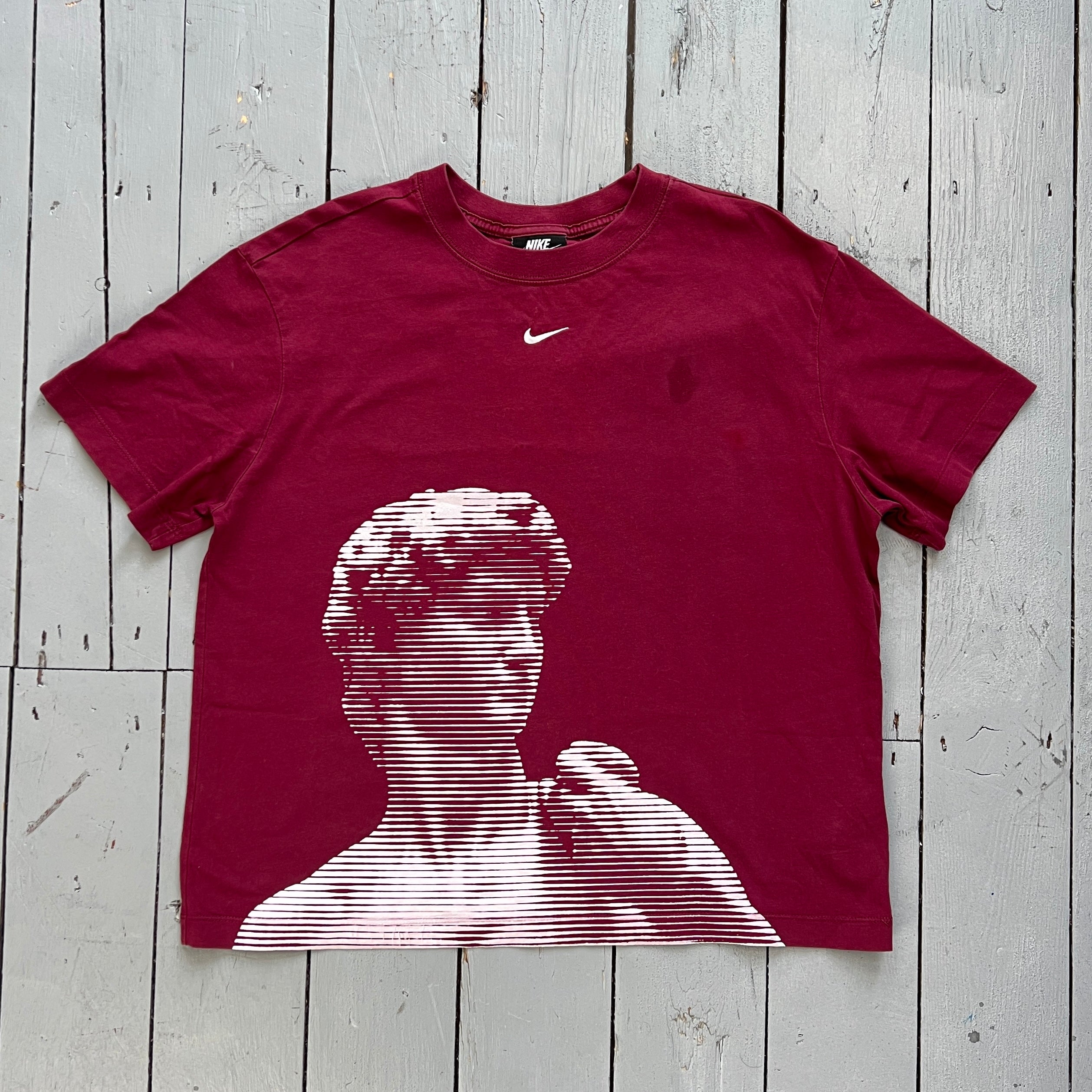 BURGUNDY DAVID NIKE TSHIRT [S]