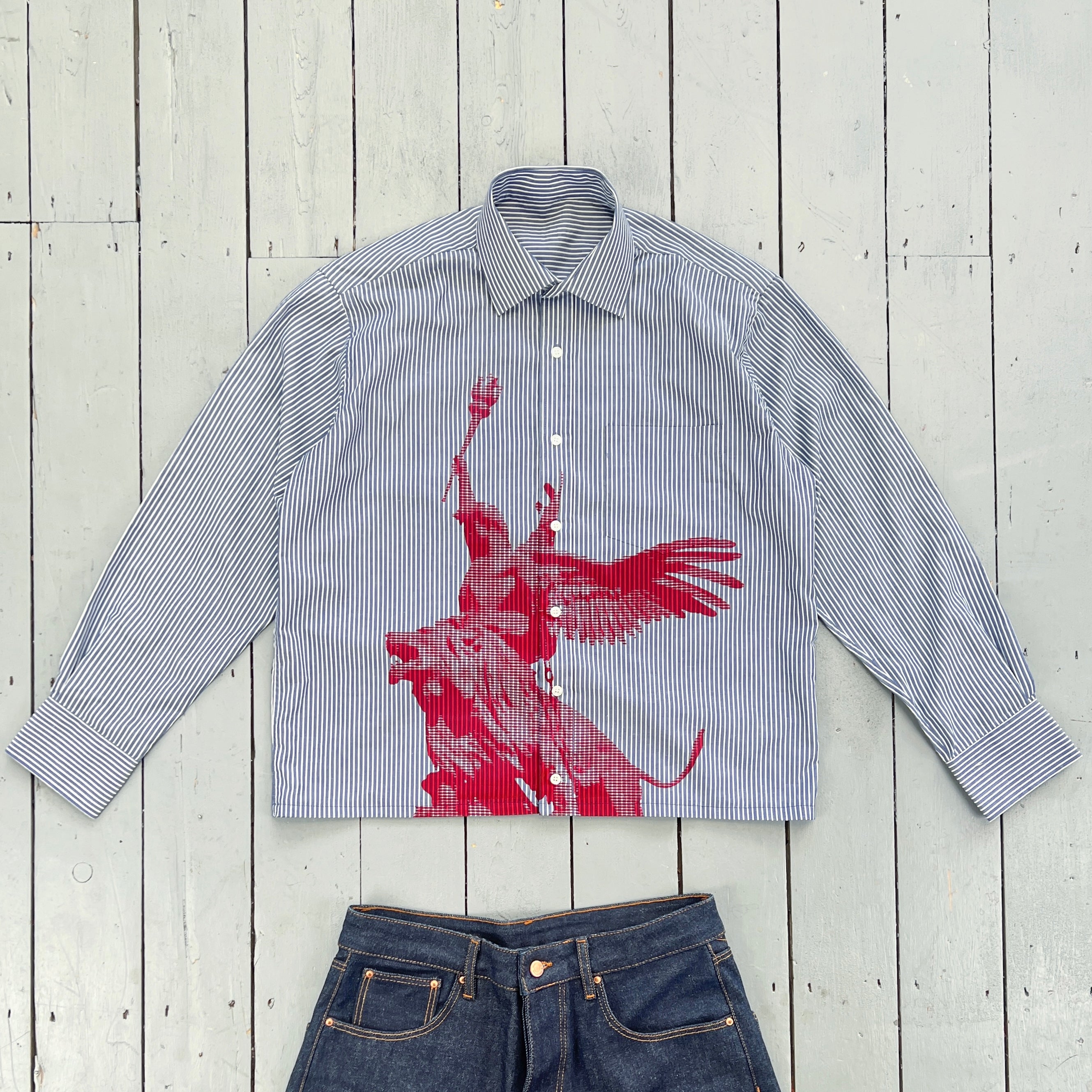 BLUE PROMETHEUS SHIRT [L]