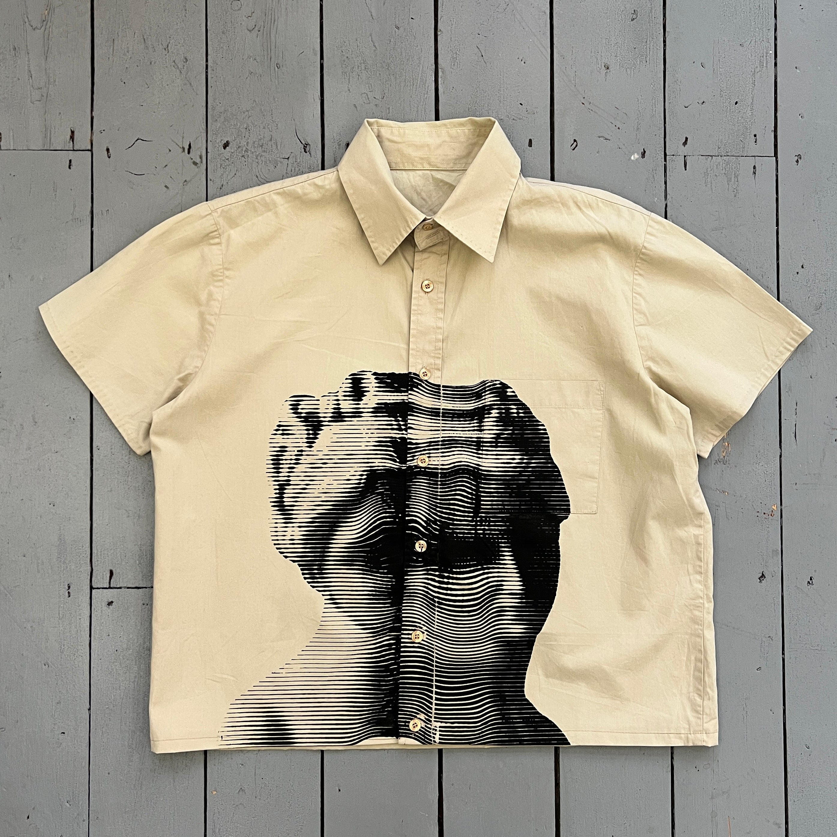 CREAM W.W. S.S. SHIRT [S/M]